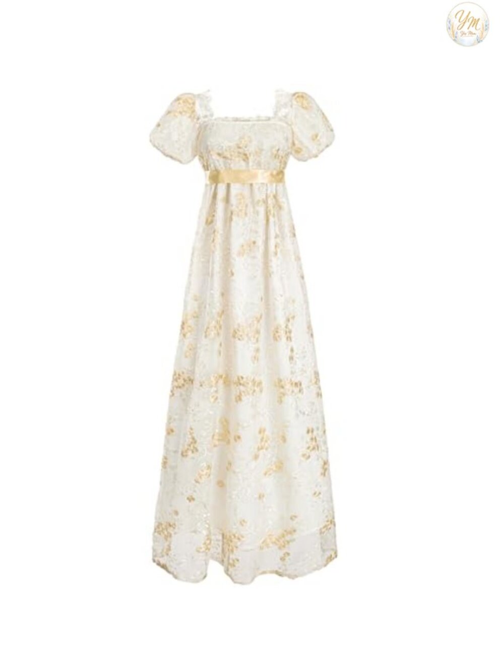 Empire Waist Victorian Ball Gown Regency Dress